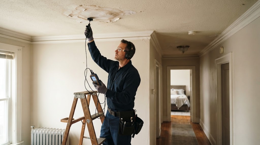 slab leak detection East Brunswick NJ